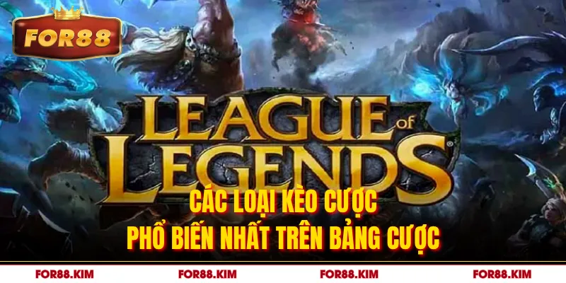 Các loại kèo cược phổ biến nhất trên bảng cược