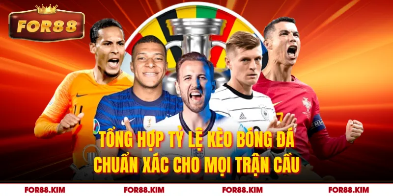 Tổng hợp tỷ lệ kèo bóng đá chuẩn xác cho mọi trận cầu